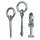Barrenring »Classic« mit Ring, Mutterschraube · 10x80mm