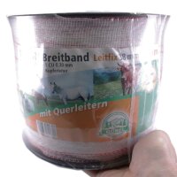 Weidezaun Band »Torero« Breitband · 38mm, 200m, weiß-rot