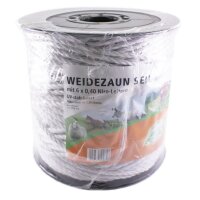 Weidezaunseil »Classic« Elektro Seil · 6mm, 200m, weiß