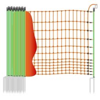 Geflügelzaun »Euronetz« Laufenten Zaun · 25m 2 Spitzen, 112cm