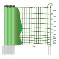 Geflügelnetz »Euronetz« Elektrozaun · 50m 2 Spitzen, 112cm