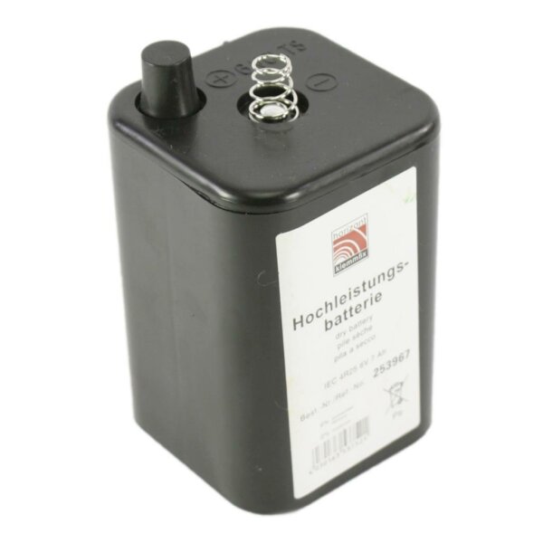 Hand Scheinwerfer »Profi« Batterie zu Taschenlampe · 6v 7Ah