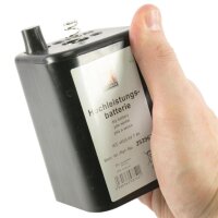 Hand Scheinwerfer »Profi« Batterie zu Taschenlampe · 6v 7Ah