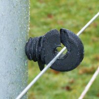 Recyclingpfähle »Rund« Zaun Pfosten · 10cm, 2,00m
