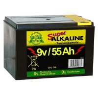 Weidezaunbatterie »Super« Batterien Alkalisch · 9v 55Ah