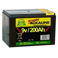 Weidezaunbatterie »Super« Batterien Alkalisch · 9v 200Ah