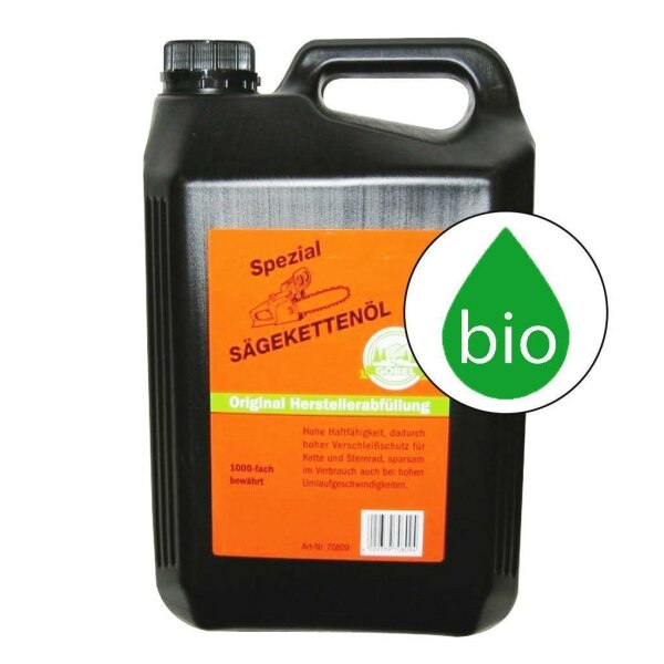 Sägekettenöl Bio Kettenöl für Kettensäge 5l - 20l günstig kaufen, 49,95 €